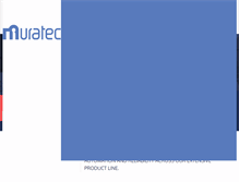 Tablet Screenshot of muratec-usa.com